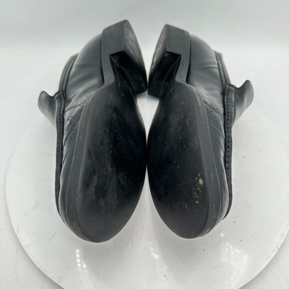 Gucci Men Size UK 8.5D US 9 Black Leather Pull On Penny Loafer Dress Shoes - Picture 7 of 12